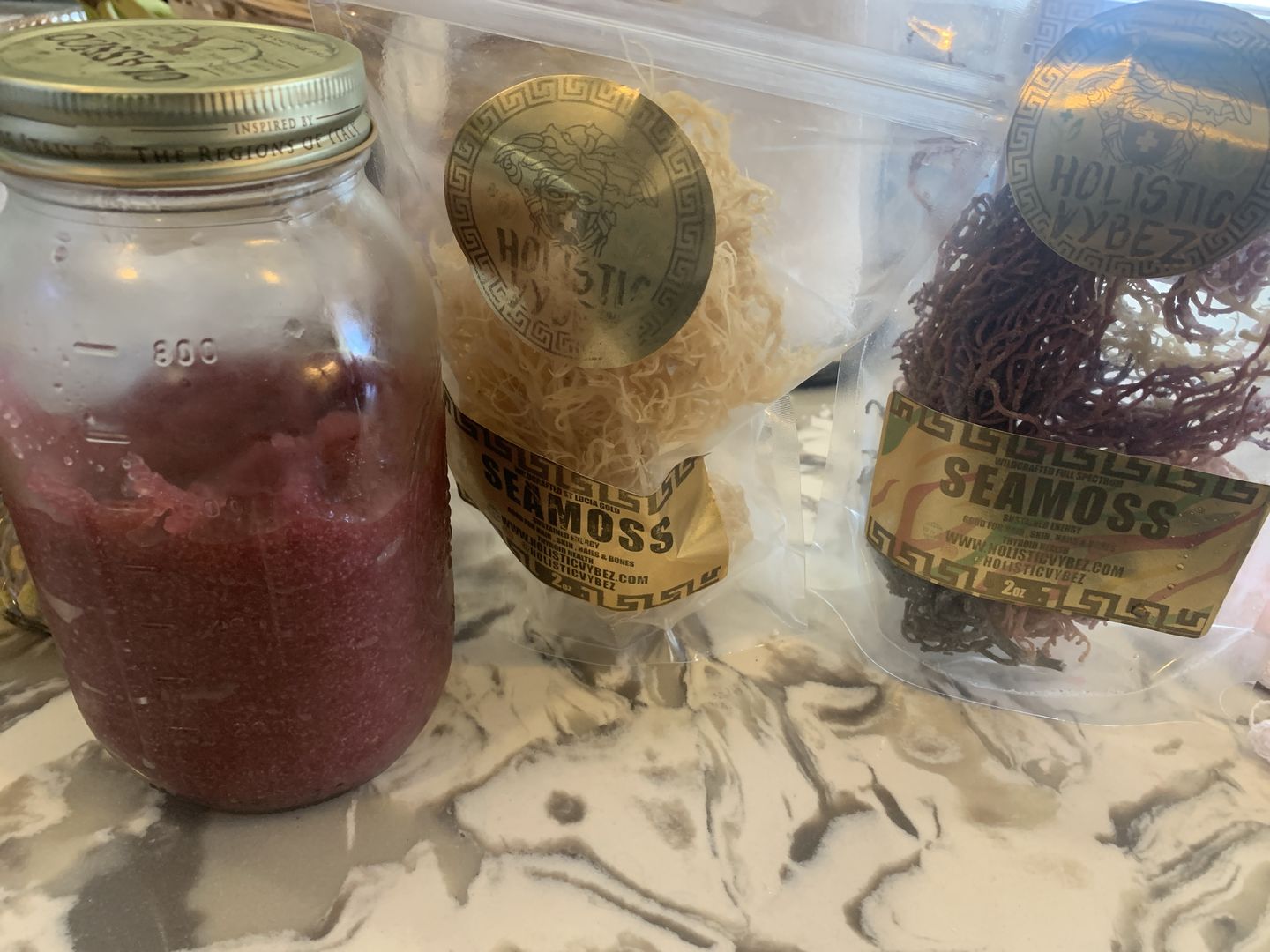 Customer photo review of Raw Full Spectrum Sea Moss