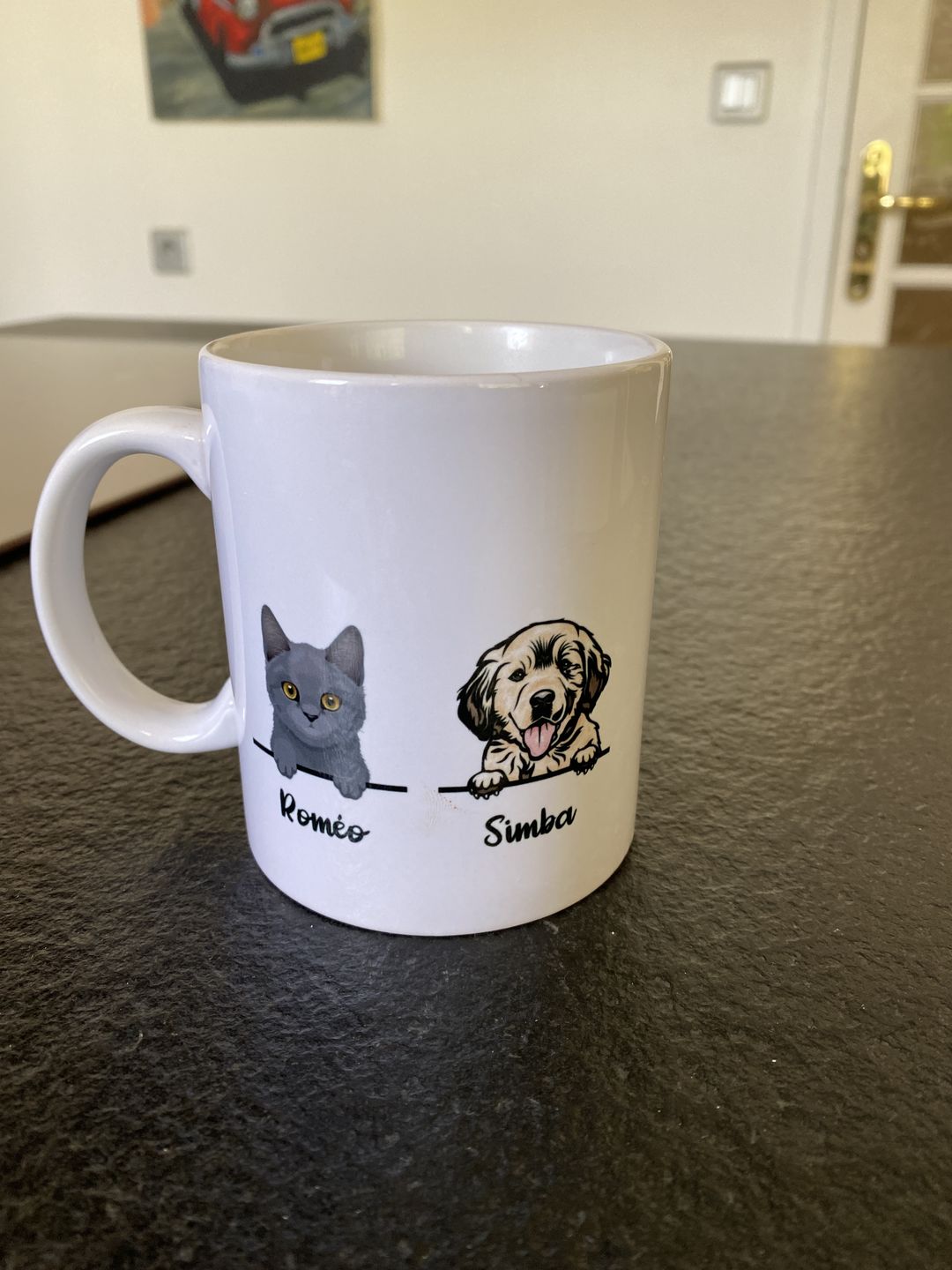 Customer photo review of Mon préféré - Mug personnalisé