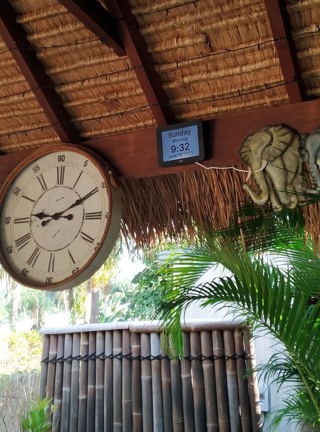 Customer photo review of Robin Day Clock