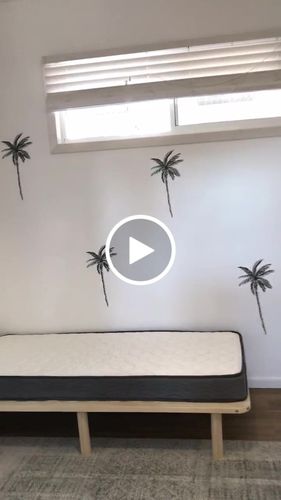 Customer video review of Tropical Palm Removable Decal