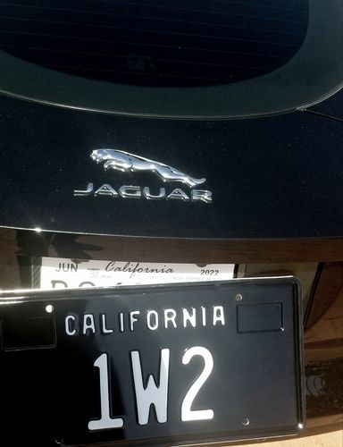 Customer photo review of 1963-1968 CALIFORNIA LICENSE PLATE - BLACK WITH WHITE TEXT 6"x12" (156.5mm x 305mm)