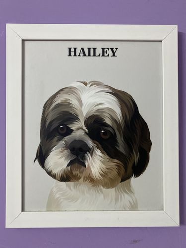 Customer photo review of The Passport - Custom Pet Canvas