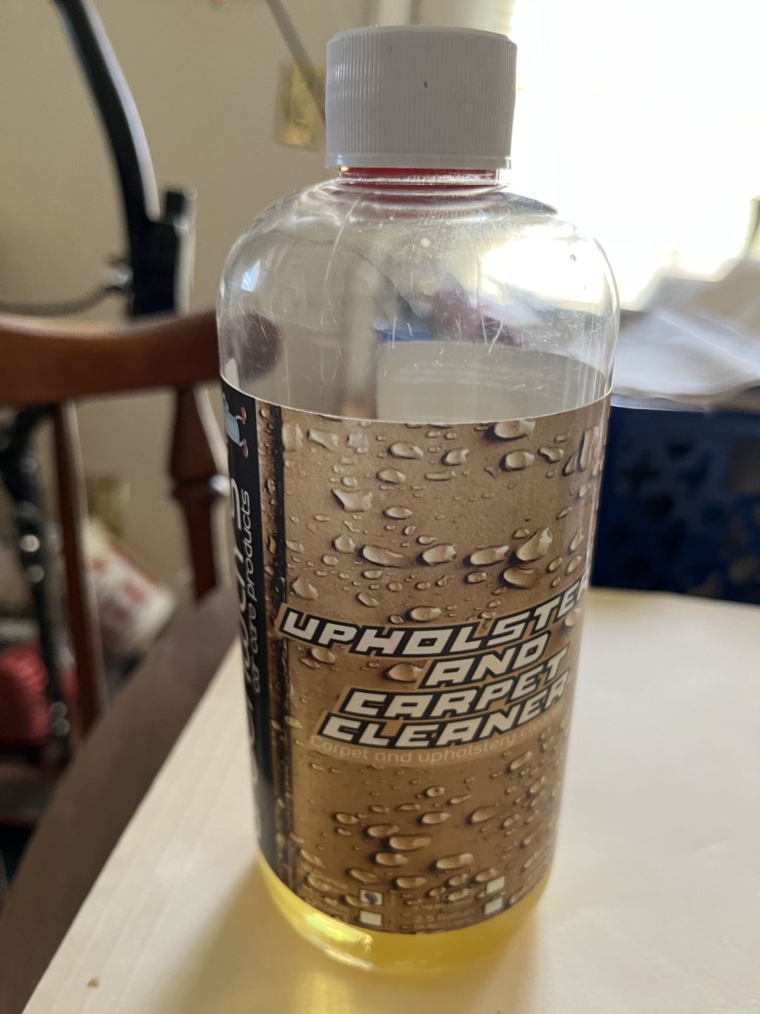 Customer photo review of Greenway's Upholstery and Carpet Cleaner