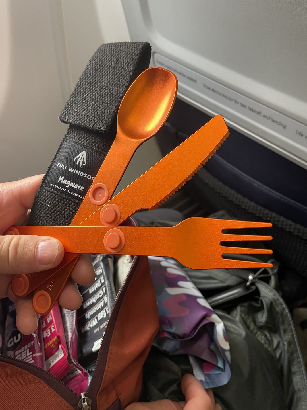Customer photo review of Magware Magnetic Flatware Full Set