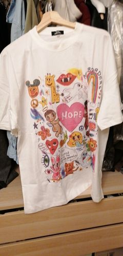 Customer photo review of Harajuku Style Oversized "Hope" Tee