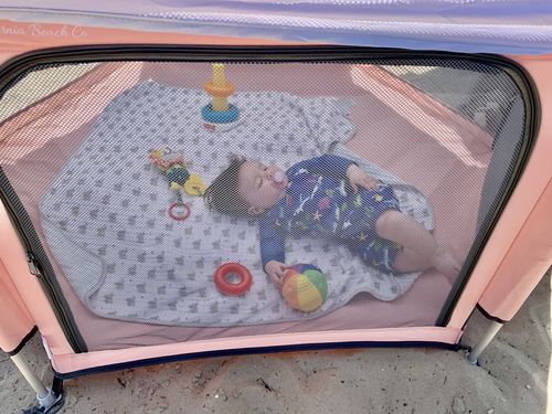 Customer photo review of Pop N' Go® Playpen