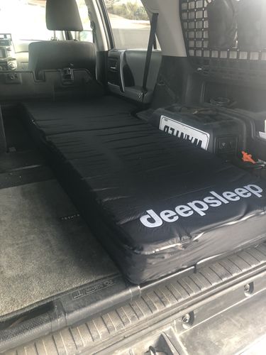Customer photo review of Deepsleep Solo Mat for Toyota 4Runner