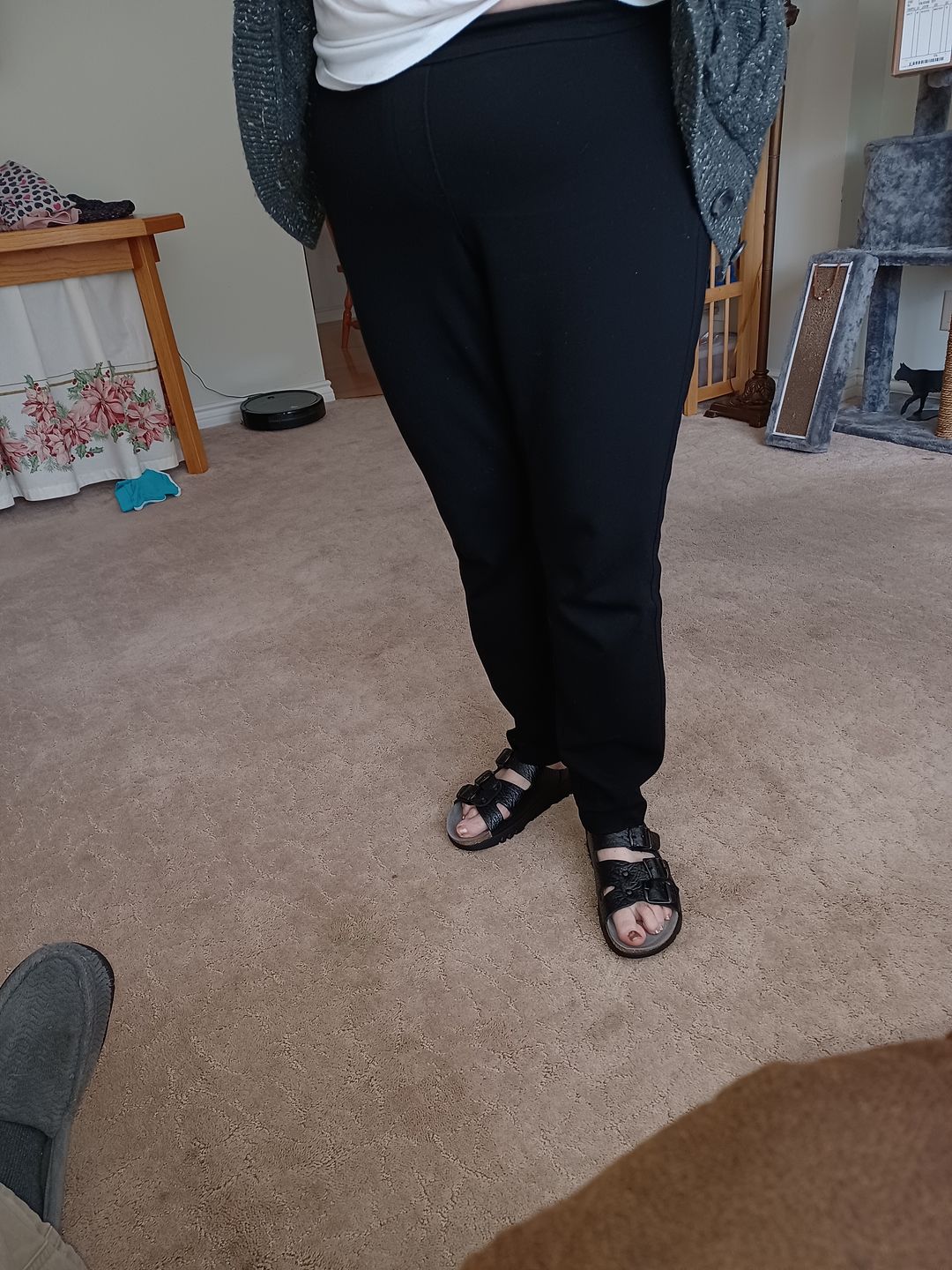 Customer photo review of Zach Fit Tan Full Grain Leather