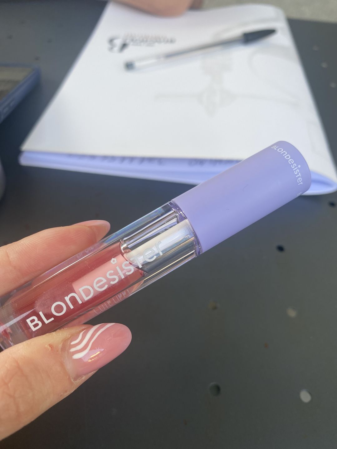 Customer photo review of LIP OIL CUTE LIPPY
