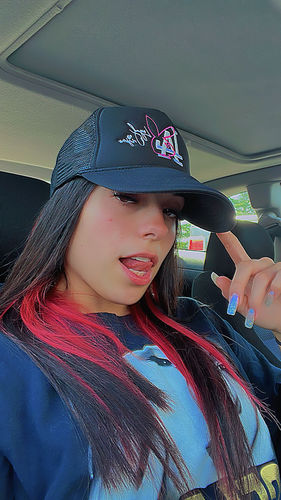 Customer photo review of LA Bunny Signature Trucker in Black