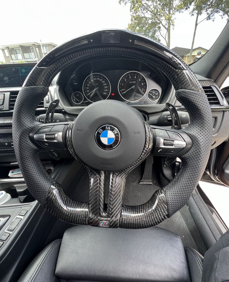 Customer photo review of BMW M Style Customizable Steering Wheel