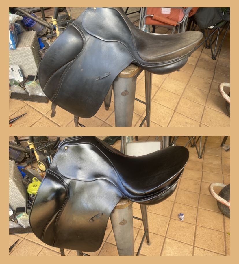 Customer photo review of Clyde's Leather Conditioning Cream