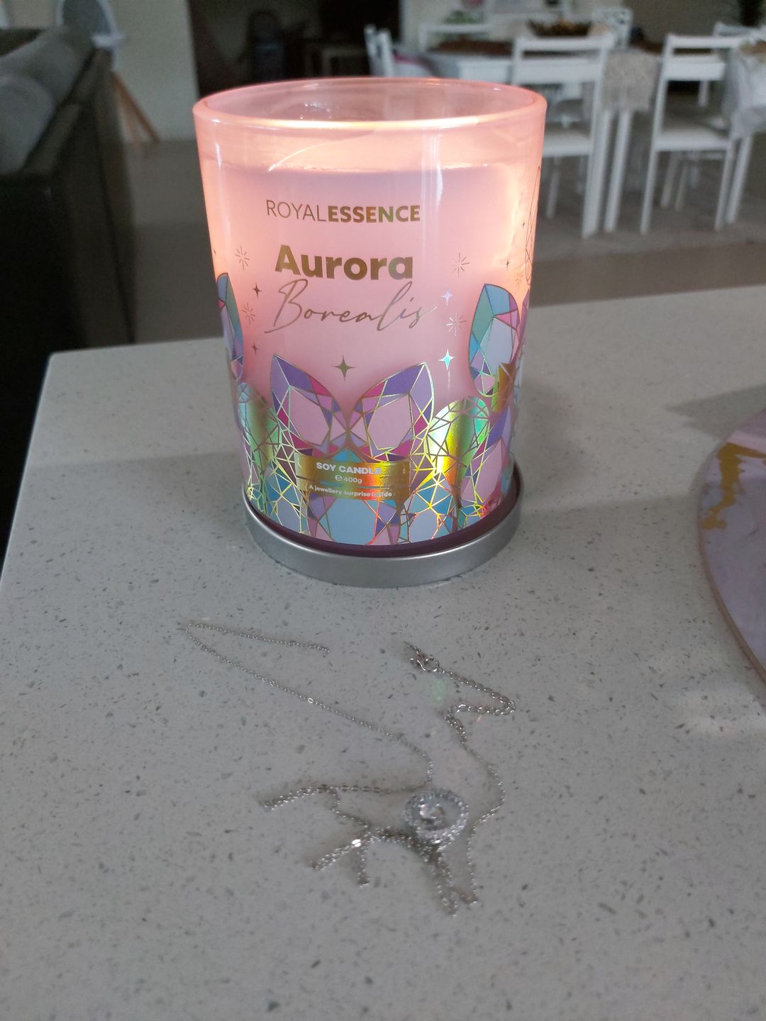 Customer photo review of Aurora Borealis (Candle)