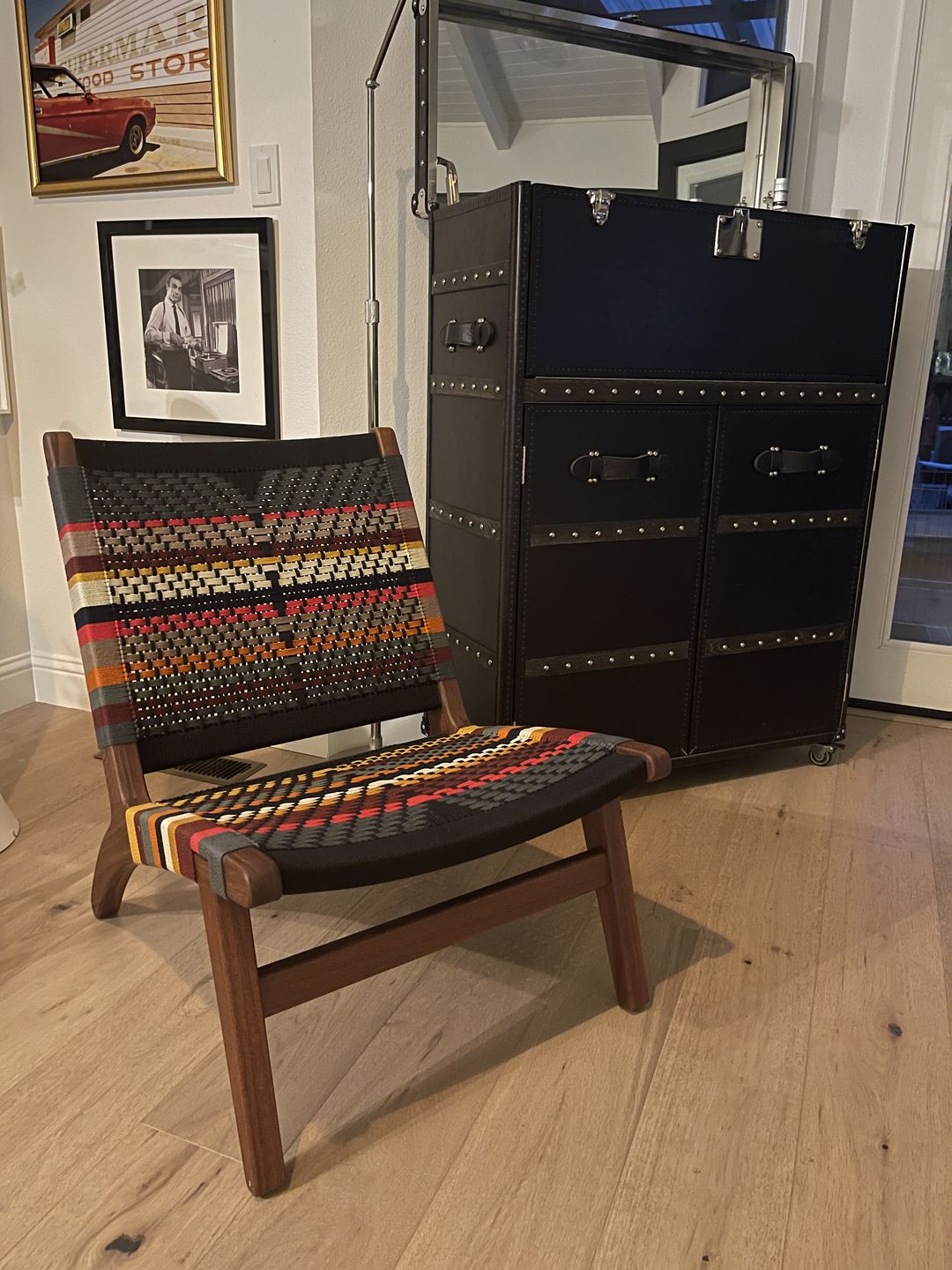 Customer photo review of Masaya Lounge Chair | San Geronimo Pattern