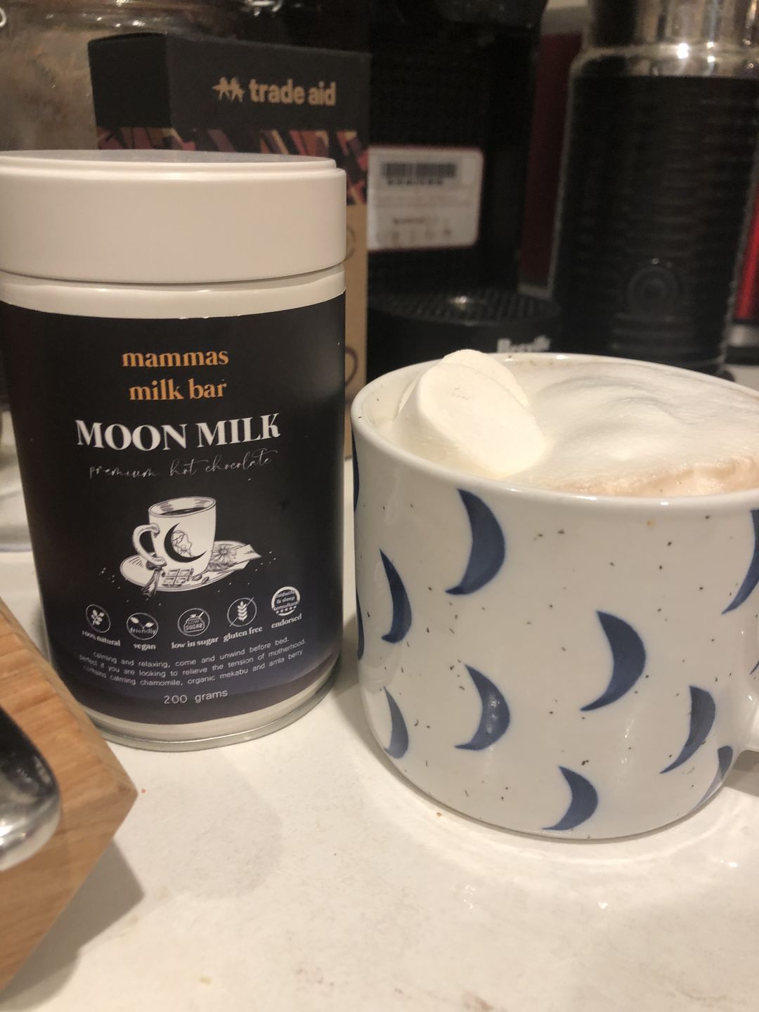 Customer photo review of Moon Milk - Sleep & Rest