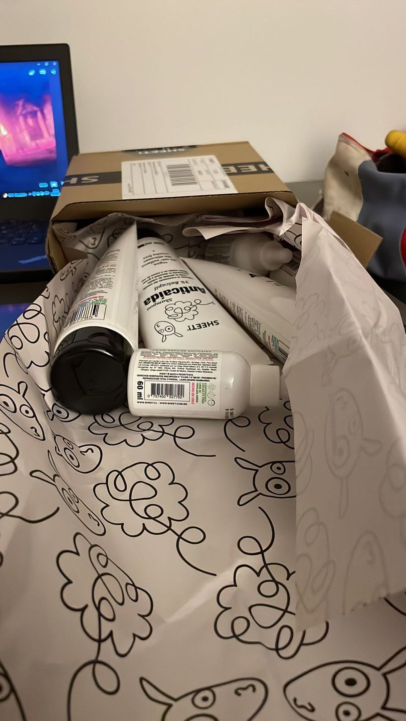 Customer photo review of Anticaída para 3 meses