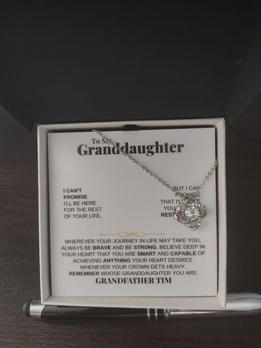 Customer photo review of To My Granddaughter - Personalized Beautiful Gift Set - SS117LK2