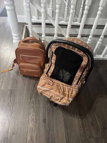 Customer photo review of Summer - Saddle Brown Mudcloth