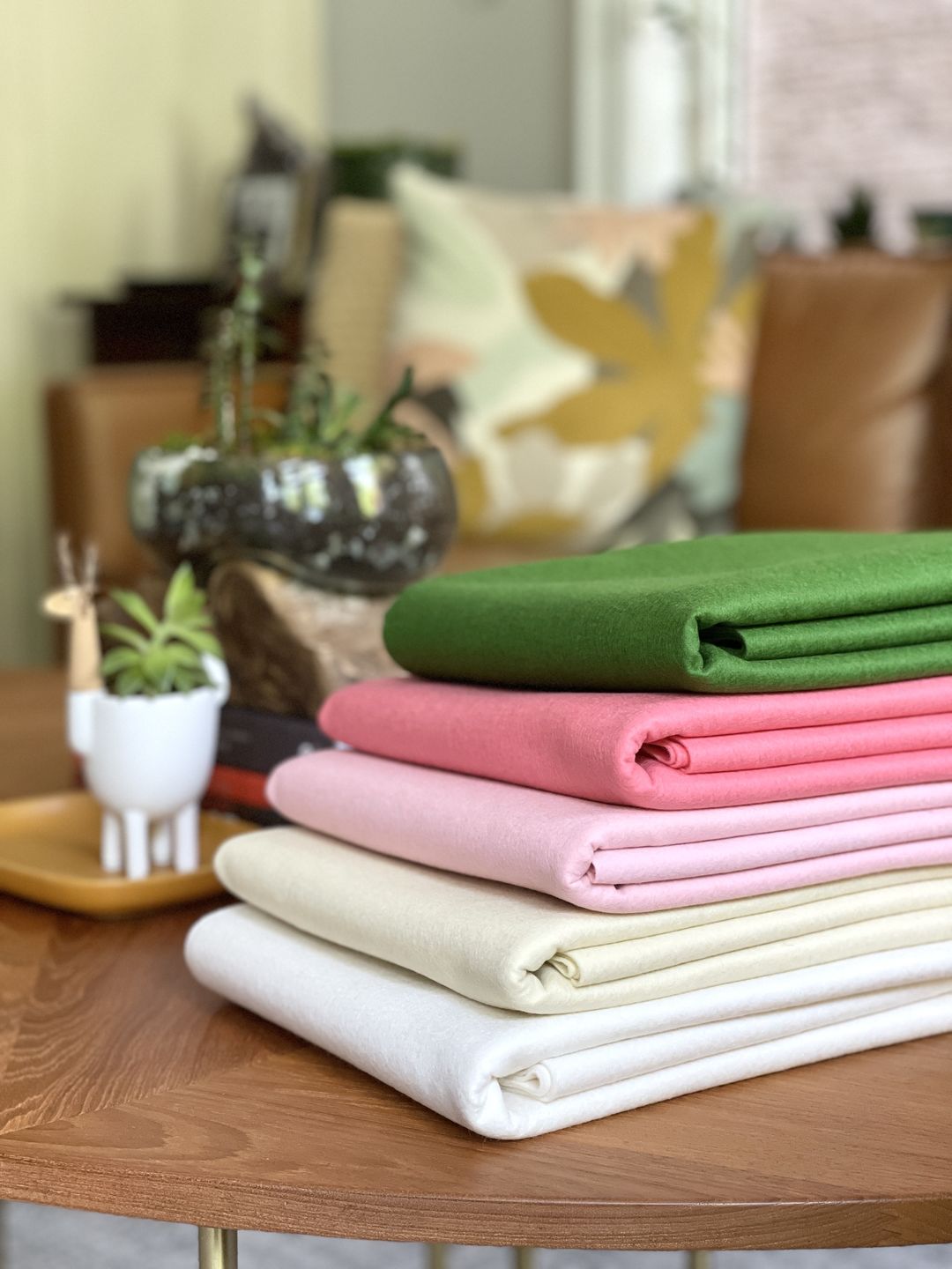 Customer photo review of 100% Wool Craft Felt By Yard