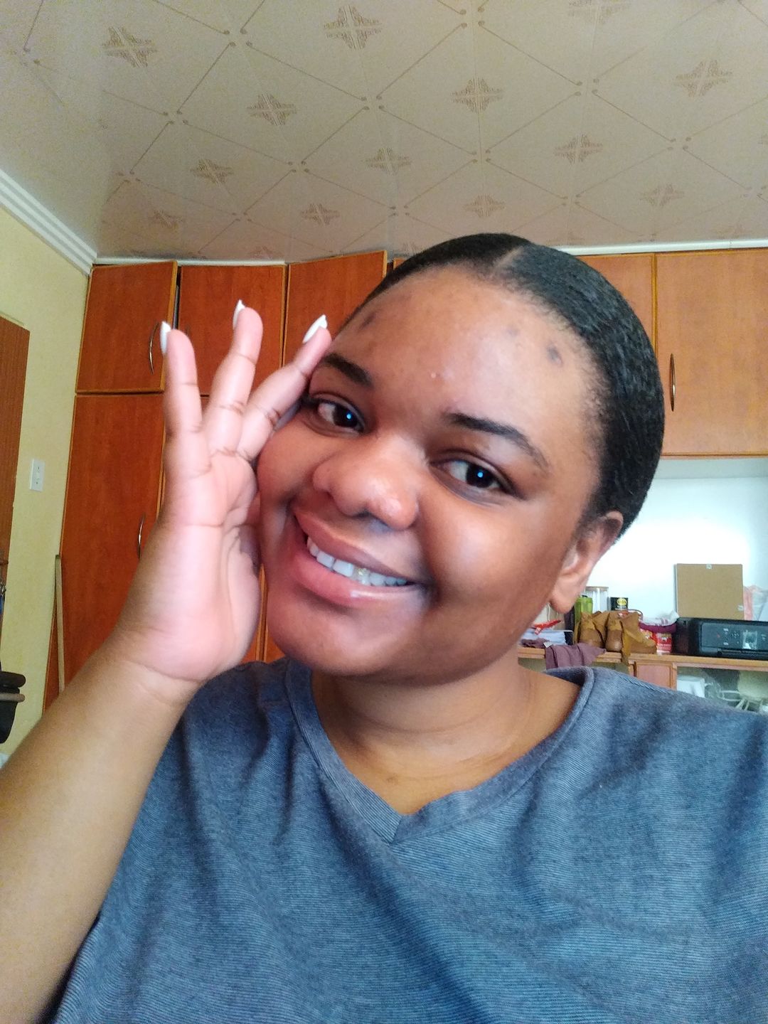Customer photo review of Hair Majesty Edge Tamer