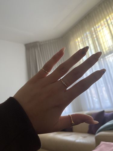 Customer photo review of Alaska Ring - Gold Vermeil
