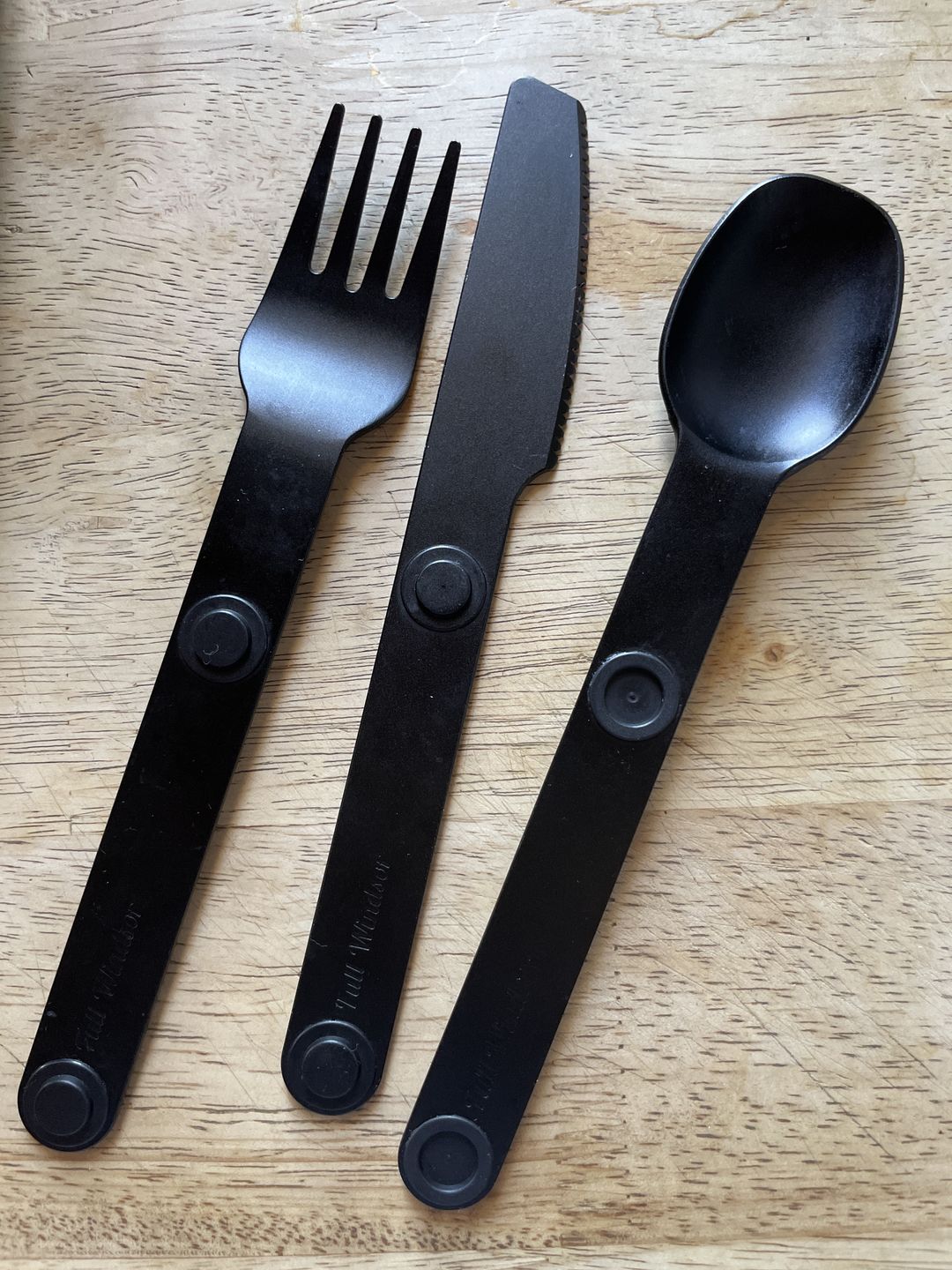 Customer photo review of Magware - Magnetic Flatware Single Set (3 PCS)