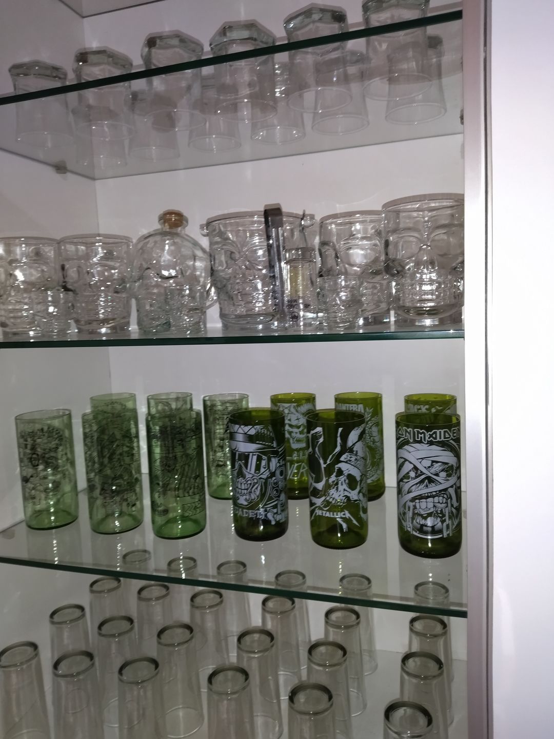 Customer photo review of Juego de 6 Vasos Metaleros
