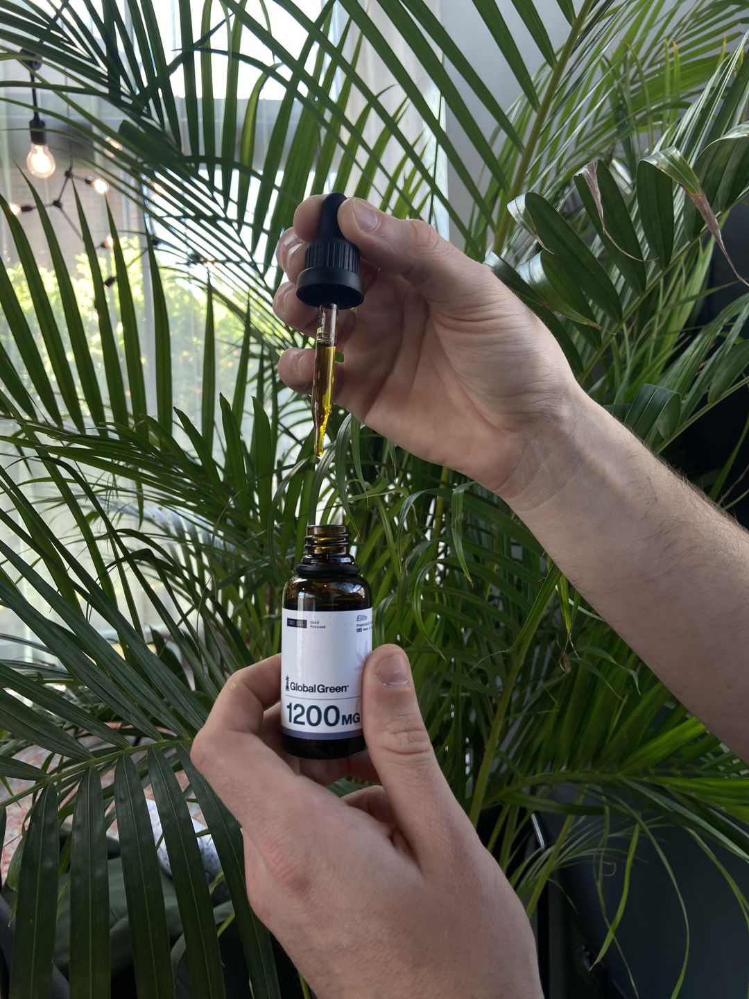 Customer photo review of CBD Cold-Pressed Oil 1200mg