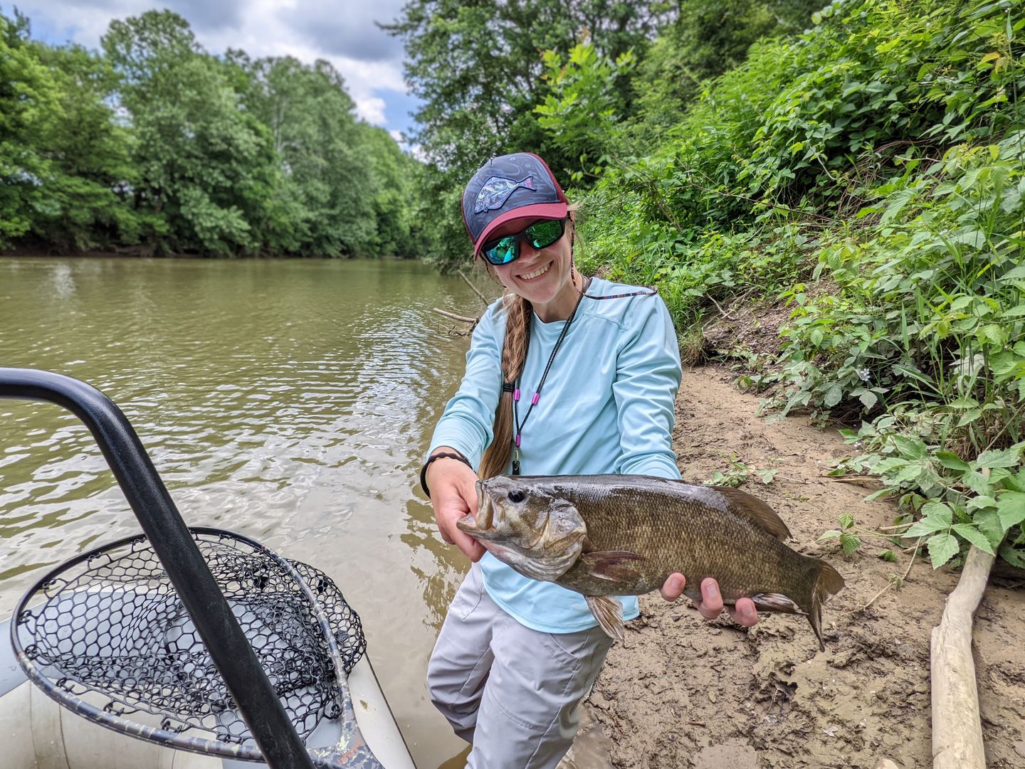 Customer photo review of HaliBorealis Trucker Hat