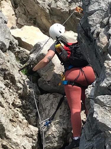 Customer photo review of Antelao - Leggings - orange