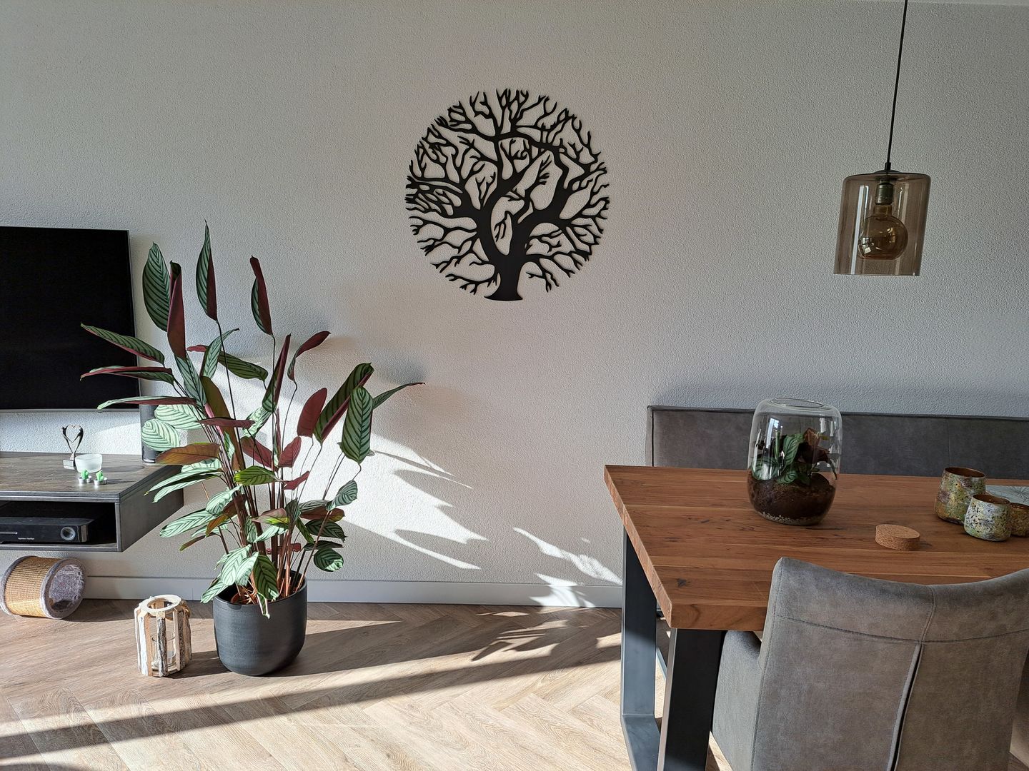 Customer photo review of Wanddecoratie | Levensboom rond