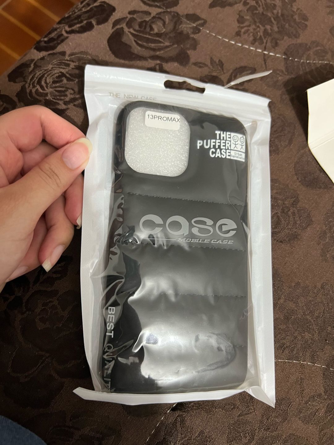 Customer photo review of THE PUFFER CASE