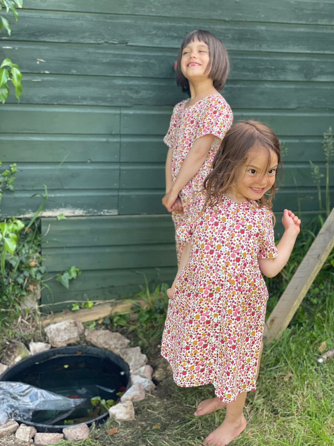 Customer photo review of Ladybird Days Organic Button Through Dress
