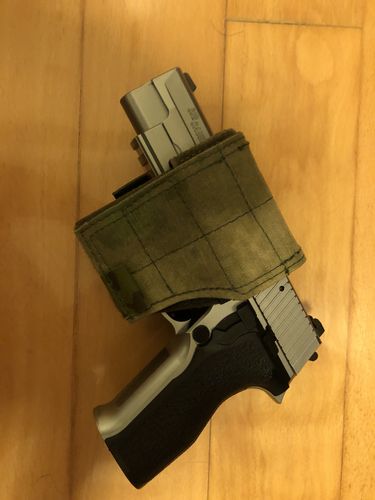 Customer photo review of Warrior Assault Systems Universal Pistol Holster