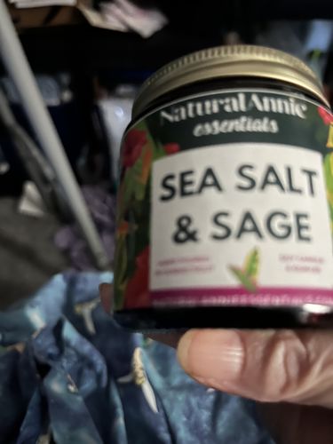 Customer photo review of SEA SALT & SAGE  4 oz Scented Soy Candle