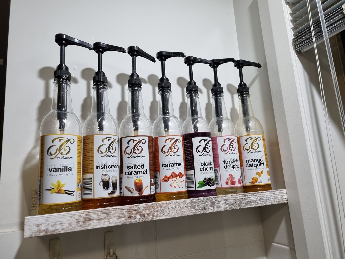 Customer photo review of Vanilla Coffee Syrup