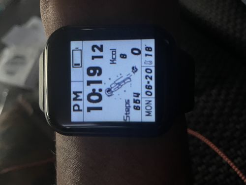 Customer photo review of Montre intelligente de surveillance de la fréquence cardiaque