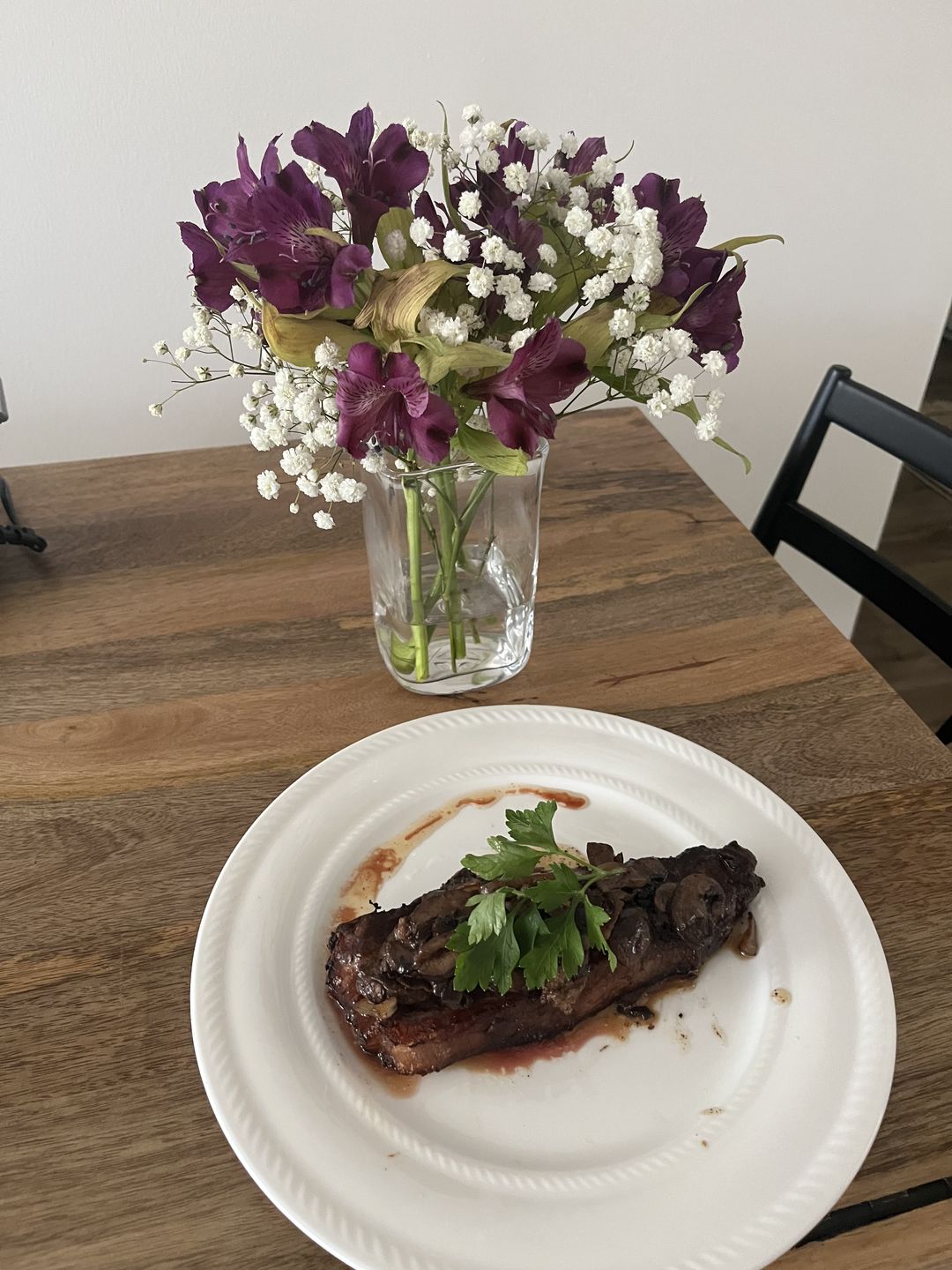 Customer photo review of NY Strip End Cut, Elite Prime, 8oz
