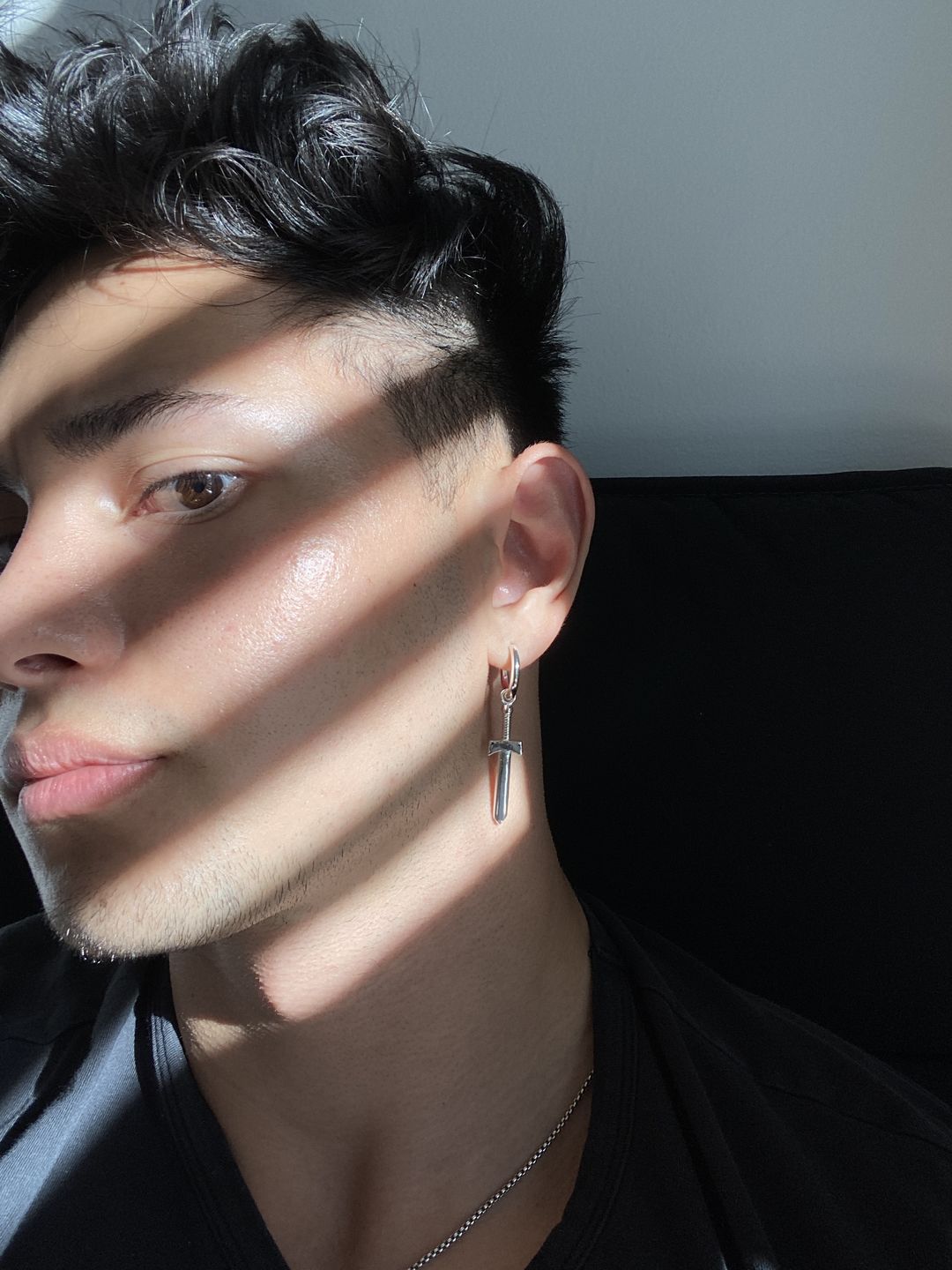 Customer photo review of SWORD EARRING