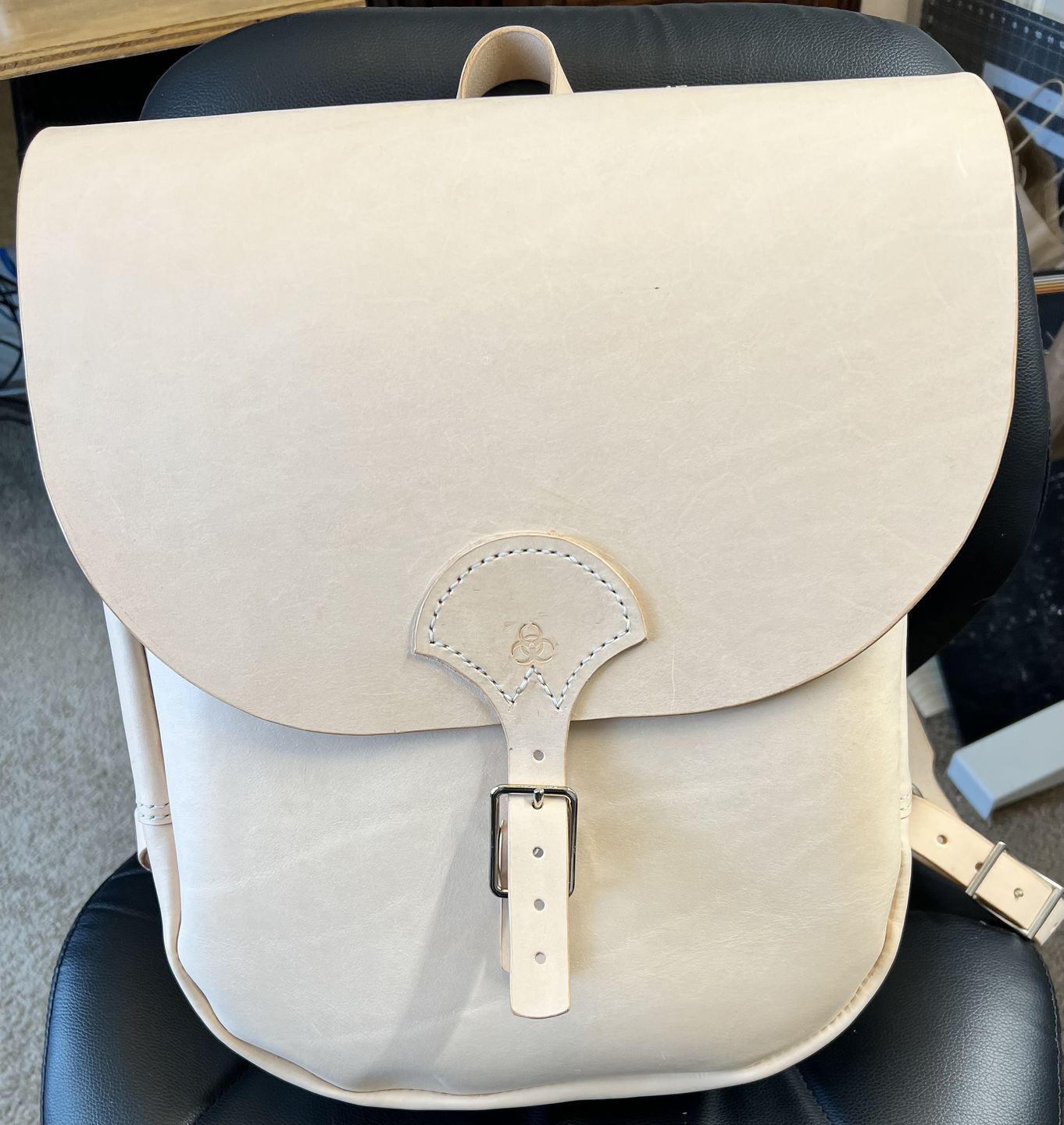 Customer photo review of No.82 | Saddlebag Backpack (Digital Pattern)