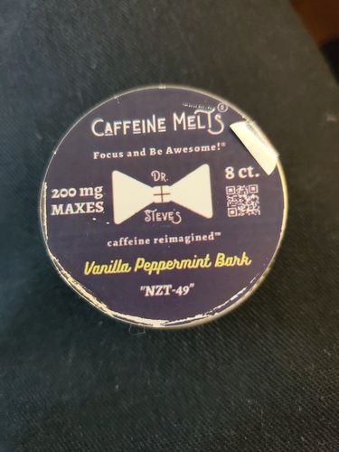 Customer photo review of Vanilla Peppermint Bark Caffeine Melt® Max Pack (8/15/30ct)