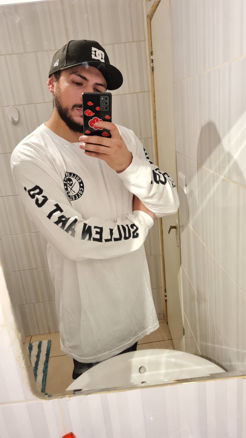 Customer photo review of BADGE OF HONOR WHITE LONG SLEEVE