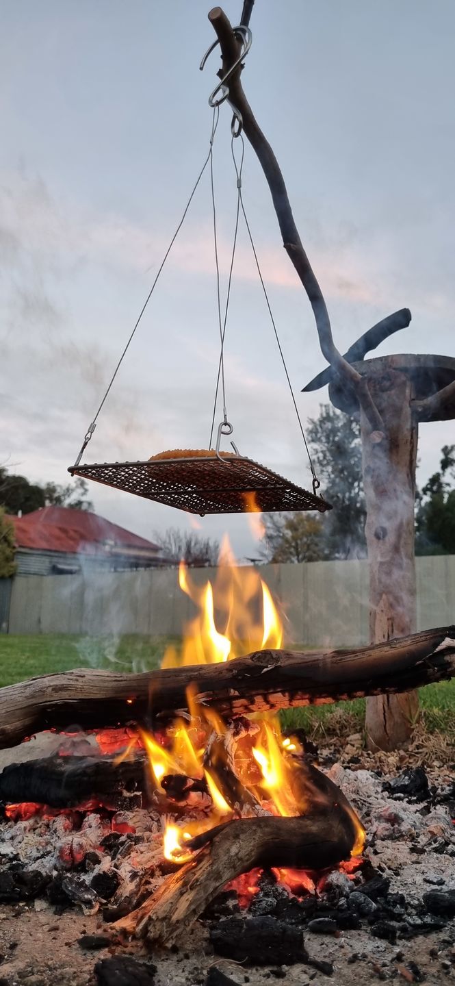 Customer photo review of Ultralight Grill Hangers