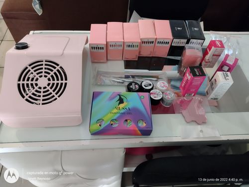 Customer photo review of Extractor de Polvo Rosa