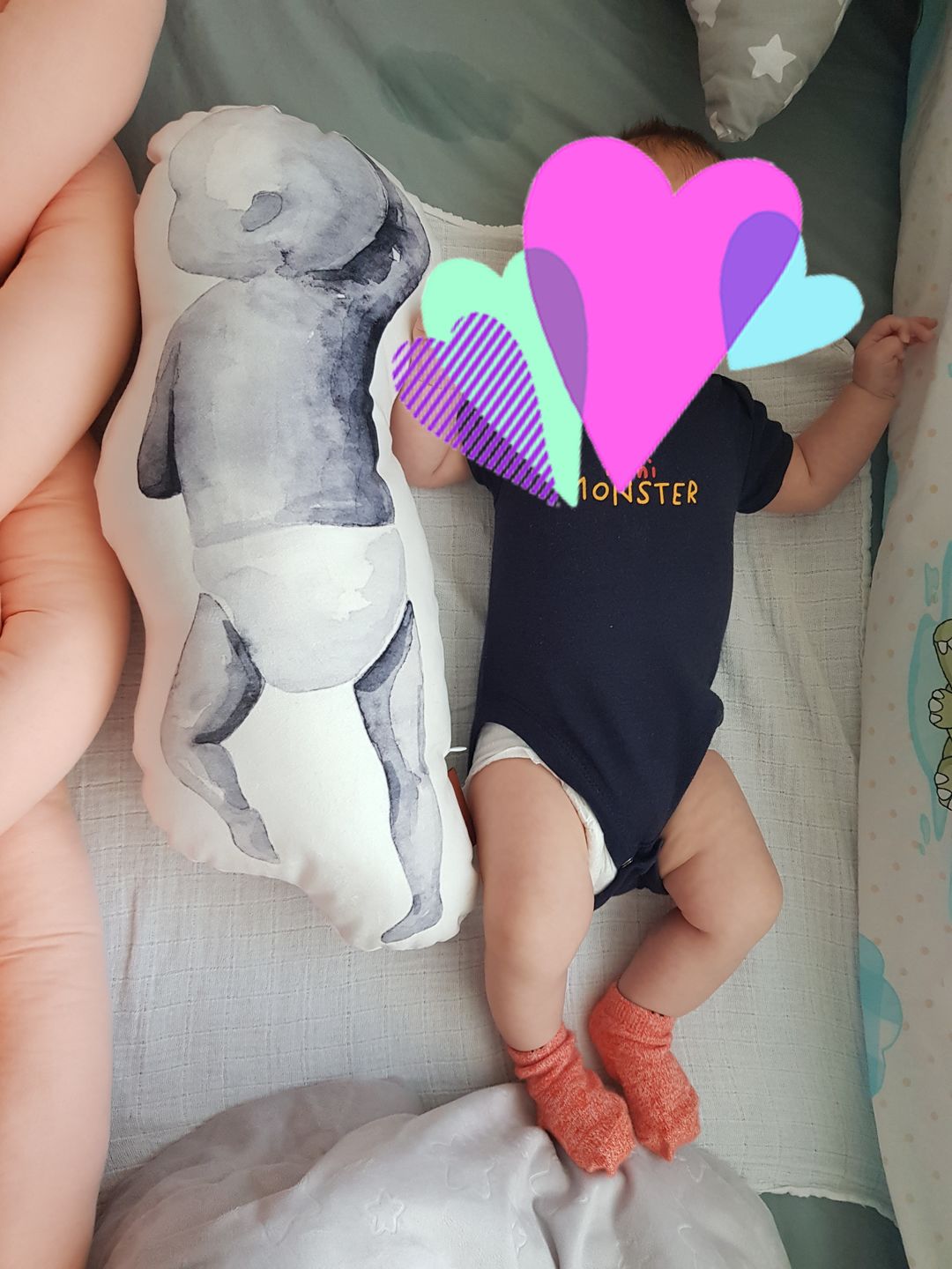 Customer photo review of BABYKISSEN WATERCOLOR TWO