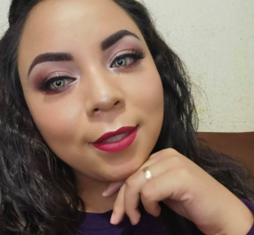 Customer photo review of DNA Taylor Blue Gray Colored Contact Lenses