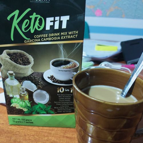 Customer photo review of KETOFIT COFFEE 2BOXES