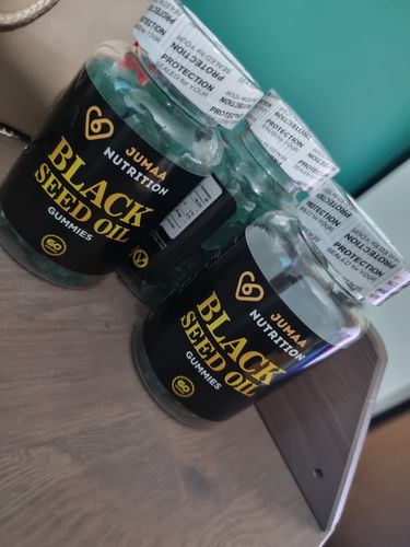 Customer photo review of Black Seed Oil Gummies