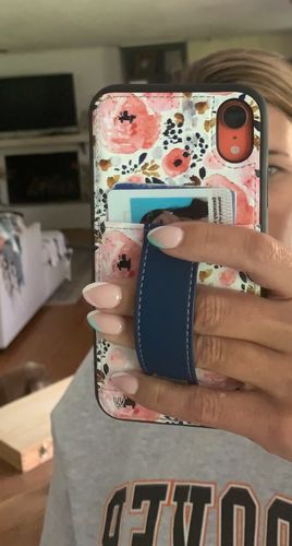 Customer photo review of Pink Peony (Black Case)