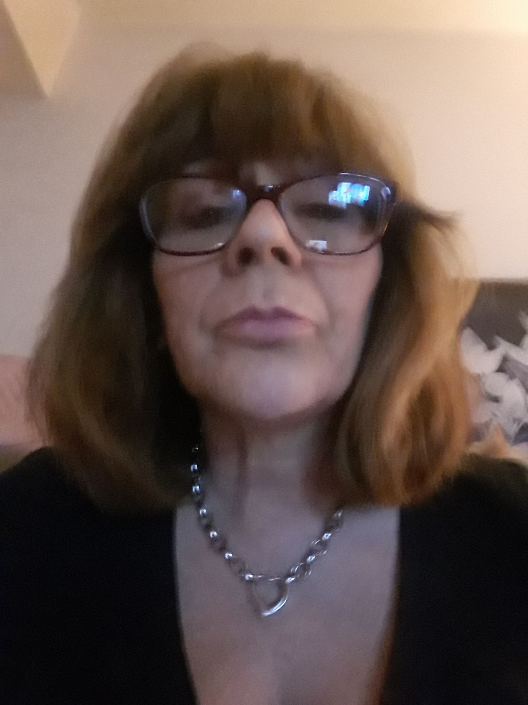 Customer photo review of Amanda Heart Necklace